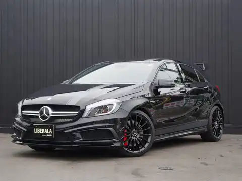 カタログ画像：Ａクラス （A-CLASS） Ａ４５ ＡＭＧ ４マチック エディション １ 2013年7月 CBA-176052 2000cc コスモスブラック メイン（その他）