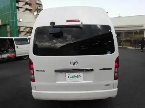 カタログ画像：ハイエースワゴン （HIACE WAGON） グランドキャビン 2012年5月 CBA-TRH229W 2700cc ホワイトパールクリスタルシャインorノーブルパールトーニングⅡ 燃費7.9km / l バック