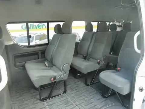 カタログ画像：ハイエースワゴン （HIACE WAGON） グランドキャビン 2010年7月 CBA-TRH224W 2700cc ホワイトパールクリスタルシャインorノーブルパールトーニングⅡ 燃費8.4km / l 内装