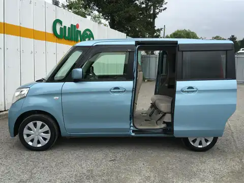 カタログ画像：スペーシア （SPACIA） Ｘ（レーダーブレーキサポート装着車） 2013年9月 DBA-MK32S 660cc フィズブルーパールメタリック 燃費26.8km / l 外装