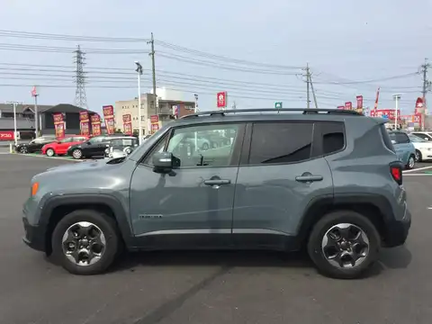 カタログ画像：ジープ・レネゲード （JEEP RENEGADE） ロンジチュード 2018年2月 ABA-BU14 1400cc アンヴィルクリアコート 燃費15.5km / l 外装