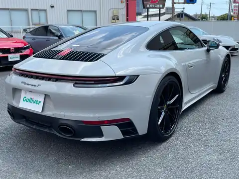 カタログ画像：９１１ （911） ９１１カレラＴ 2024年10月 3000cc バナジウムグレー メタリックorスレートグレー ネオorクレヨンorアイスグレーメタリック バック
