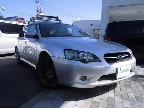 カタログ画像：レガシィツーリングワゴン （LEGACY TOURING WAGON） ２．０Ｒ ５０ｔｈアニバーサリー 2003年12月 TA-BP5 2000cc ブリリアントシルバー・メタリック 燃費13.4km / l メイン（その他）