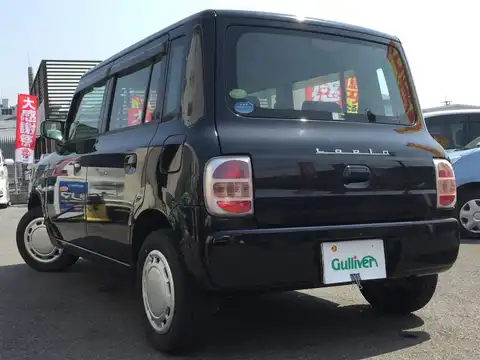 カタログ画像：アルトラパン （ALTO LAPIN） Ｇ 2007年5月 CBA-HE21S 660cc ブルーイッシュブラックパール３ 燃費19.8km / l バック