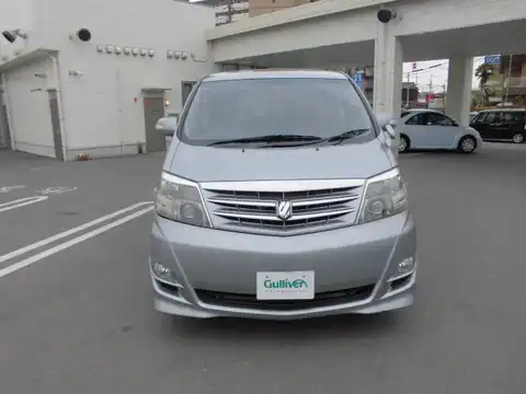 カタログ画像：アルファードＶ （ALPHARD V） ＭＳ プラチナセレクション 2006年8月 TA-MNH10W 3000cc グレーメタリック 燃費8.9km / l フロント