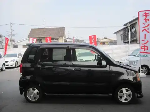 カタログ画像：ＡＺワゴン （AZ-WAGON） ＦＺ－Ｔ 2001年11月 TA-MD22S 660cc ブルーイッシュブラックパール３ 燃費16.8km / l 外装