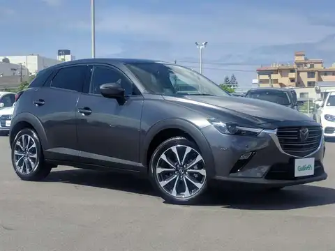 カタログ画像：ＣＸ－３ （CX-3） ２０Ｓ 2019年10月 6BA-DKEFW 2000cc マシーングレープレミアムメタリック 燃費16.0km / l メイン（その他）