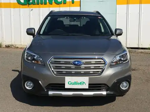 カタログ画像：レガシィアウトバック （LEGACY OUTBACK） リミテッド 2016年10月 DBA-BS9 2500cc アイスシルバー・メタリックorタングステン・メタリック 燃費14.6km / l フロント