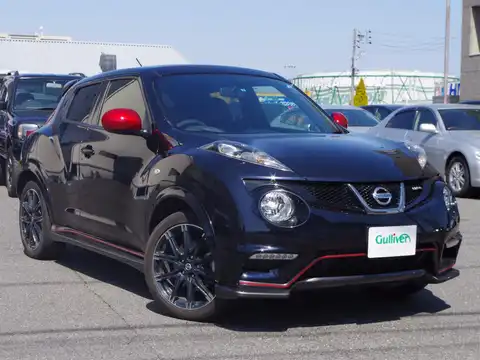 カタログ画像：ジューク （JUKE） ニスモ 2014年4月 CBA-NF15 1600cc サファイアブラック（Ｐ） 燃費12.6km / l メイン（その他）