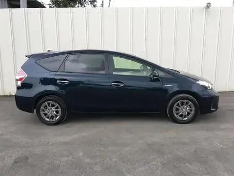 カタログ画像：プリウスα （PRIUS ALPHA） Ｓ チューン ブラックⅡ 2016年5月 DAA-ZVW41W 1800cc ブラッキッシュアゲハガラスフレーク 燃費26.2km / l 外装