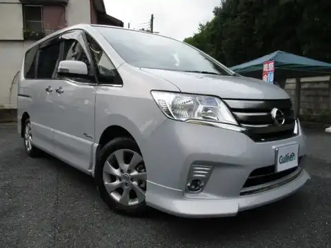 カタログ画像：セレナ （SERENA） ハイウェイスターＧ Ｓ－ハイブリッド エアロモード 2012年11月 DAA-HFC26 2000cc エターナルスノーホワイト（ＴＭ） 燃費15.2km / l メイン（その他）