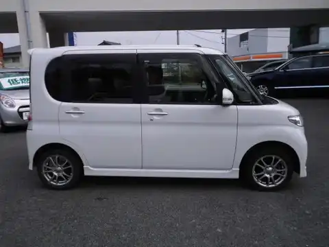 カタログ画像：タント （TANTO） カスタムＸ 2007年12月 CBA-L385S 660cc パールホワイトⅢ 燃費17.6km / l 外装