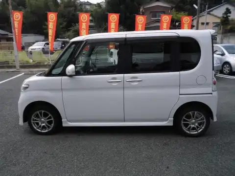 カタログ画像：タント （TANTO） カスタムＸ 2007年12月 CBA-L385S 660cc パールホワイトⅢ 燃費17.6km / l 外装