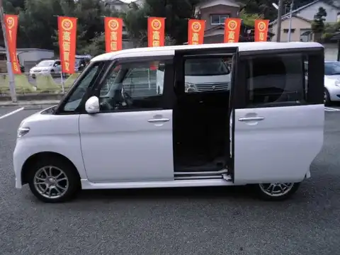 カタログ画像：タント （TANTO） カスタムＸ 2007年12月 CBA-L385S 660cc パールホワイトⅢ 燃費17.6km / l 外装