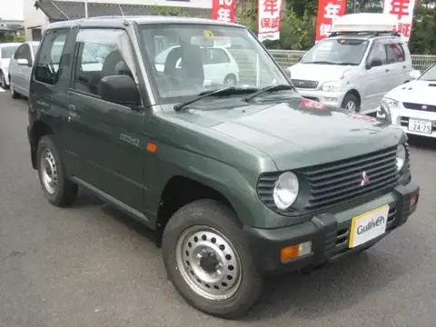 カタログ画像：パジェロミニ （PAJERO MINI） ＸＲ－Ⅰ 1996年6月 E-H51A 660cc ファーブルグリーン（Ｍ） メイン（その他）