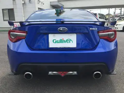 カタログ画像：ＢＲＺ （BRZ） ＧＴ 2019年10月 4BA-ZC6 2000cc ＷＲブルー・パール 燃費11.8km / l バック