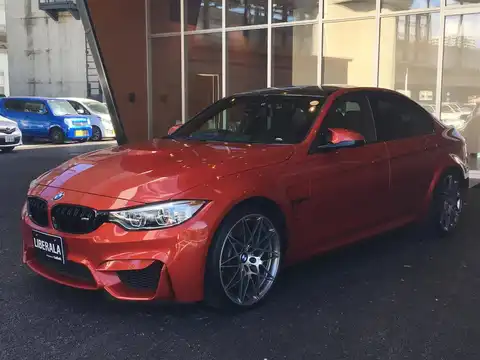 カタログ画像：Ｍ３ （M3） Ｍ３セダン 2016年10月 CBA-3C30 3000cc サキール・オレンジ 燃費12.2km / l フロント