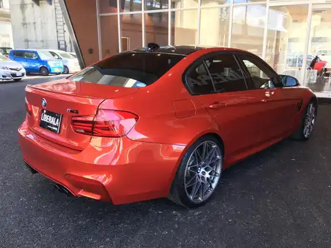 カタログ画像：Ｍ３ （M3） Ｍ３セダン 2016年10月 CBA-3C30 3000cc サキール・オレンジ 燃費12.2km / l 外装