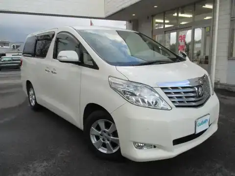 カタログ画像：アルファード （ALPHARD） ２４０Ｘ 2008年5月 DBA-ANH20W 2400cc ゴールドパールクリスタルシャイン 燃費11.6km / l メイン（その他）