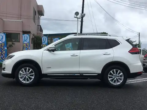 カタログ画像：エクストレイル （X-TRAIL） ２０Ｘ ハイブリッド 2017年6月 DAA-HT32 2000cc ブリリアントホワイトパール（３Ｐ） 燃費20.8km / l 外装