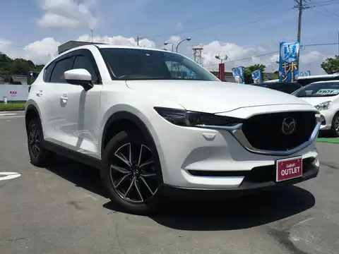 カタログ画像：ＣＸ－５ （CX-5） ＸＤ Ｌパッケージ 2018年11月 3DA-KF2P 2200cc スノーフレイクホワイトパールマイカ 燃費18.6km / l メイン（その他）