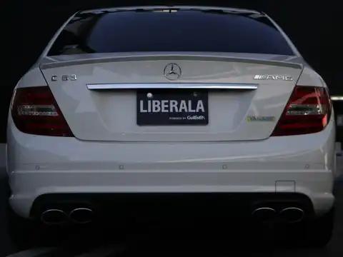 カタログ画像：Ｃクラス （C-CLASS） Ｃ６３ ＡＭＧ 2007年10月 CBA-204077 6300cc カルサイトホワイト（Ｓ） バック