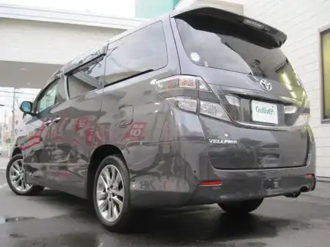 カタログ画像：ヴェルファイア （VELLFIRE） ３．５Ｚ プラチナセレクションⅡ 2010年4月 DBA-GGH25W 3500cc グレーメタリック 燃費9.1km / l バック