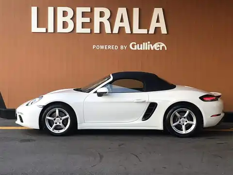 カタログ画像：７１８ボクスター （718 BOXSTER） ７１８ボクスター 2017年8月 ABA-982J1 2000cc キャララホワイトメタリック 外装