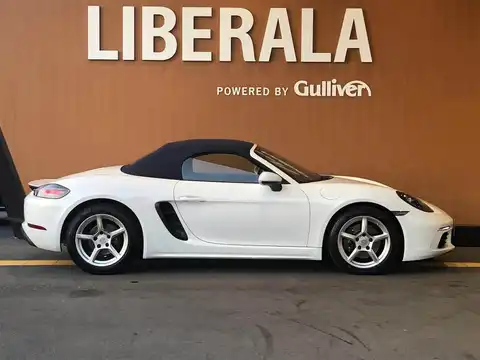 カタログ画像：７１８ボクスター （718 BOXSTER） ７１８ボクスター 2017年8月 ABA-982J1 2000cc キャララホワイトメタリック 外装