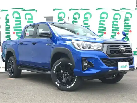 カタログ画像：ハイラックス （HILUX） Ｚ ブラックラリーエディション 2019年10月 QDF-GUN125 2400cc ネビュラブルーメタリック 燃費11.8km / l メイン（その他）