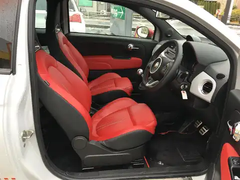 カタログ画像：アバルト５００ （ABARTH 500） ベースグレード 2010年6月 ABA-312141 1400cc グリジオカンポボーロ 内装