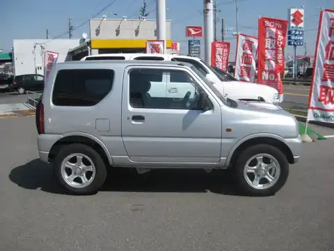 カタログ画像：ジムニー （JIMNY） ＸＧ 2001年6月 TA-JB23W 660cc シルキーシルバーメタリック 燃費16.4km / l 外装