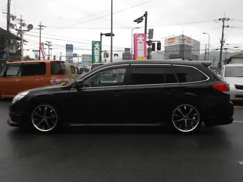 カタログ画像：レガシィツーリングワゴン （LEGACY TOURING WAGON） ２．５ｉ Ｌパッケージ 2012年5月 DBA-BRM 2500cc クリスタルブラック・シリカ 燃費14.4km / l 外装