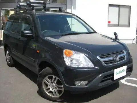 カタログ画像：ＣＲ－Ｖ （CR-V） フルマークｉＬ 2002年10月 LA-RD5 2000cc ナイトホークブラック・パール 燃費13.0km / l メイン（その他）