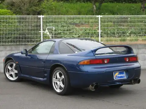 カタログ画像：ＧＴＯ （GTO） ＧＴＯ ツインターボＭＲ 1996年8月 E-Z15A 3000cc マリアナブルー（Ｐ） バック