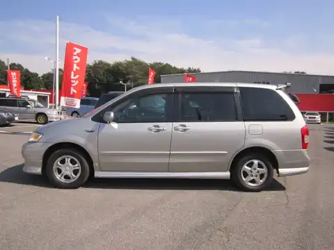 カタログ画像：ＭＰＶ （MPV） ＠ＮＡＶＩスポーツ 2001年4月 GF-LWEW 2000cc サンライトシルバーメタリック 燃費9.6km / l 外装