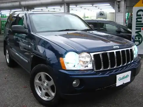 カタログ画像：ジープ・グランドチェロキー （JEEP GRAND CHEROKEE） リミテッド４．７ 2006年6月 GH-WH47 4700cc ミッドナイトブルーパールコート 燃費6.1km / l メイン（その他）