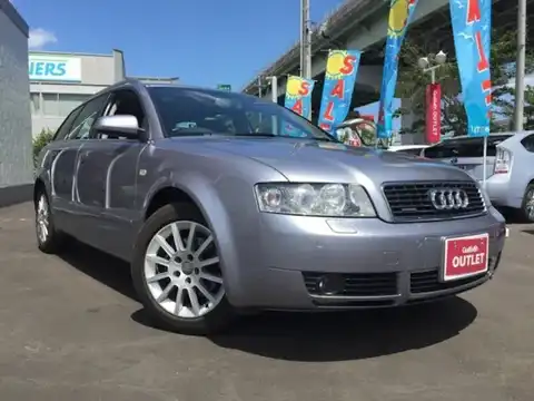 カタログ画像：Ａ４アバント （A4 AVANT） １．８Ｔクワトロ 2004年2月 GH-8EAMBF 1800cc ドルフィングレーメタリック 燃費9.7km / l メイン（その他）