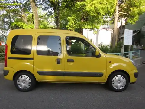 カタログ画像：カングー （KANGOO） １．６（ハッチバックドア） 2004年4月 GH-KCK4M 1600cc レモン・イエロー 外装