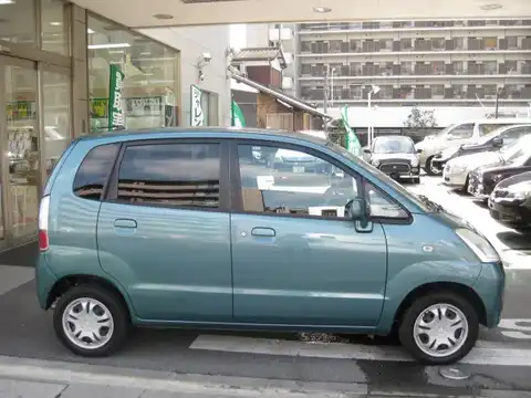 カタログ画像：ＭＲワゴン （MR WAGON） Ｘ 2002年4月 UA-MF21S 660cc ミスティグリーンメタリック 燃費18.4km / l 外装