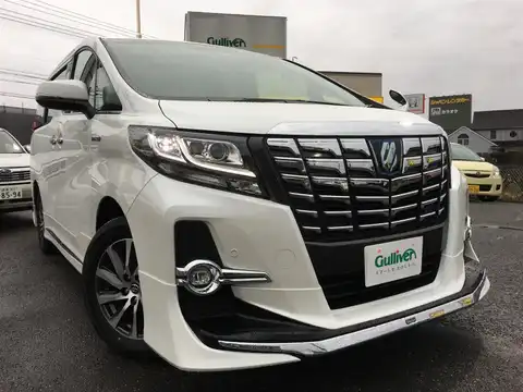 カタログ画像：アルファードハイブリッド （ALPHARD HYBRID） ハイブリッドＳＲ 2015年1月 DAA-AYH30W 2500cc ラグジュアリーホワイトパールクリスタルシャインガラスフレークorホワイトパールクリスタルシャイン 燃費18.4km / l メイン（その他）