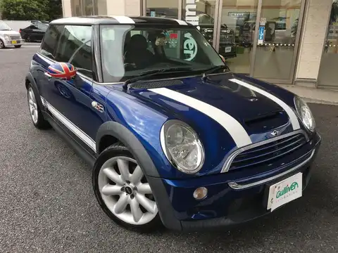 カタログ画像：ＭＩＮＩ （MINI） クーパーＳ 2002年3月 GH-RE16 1600cc インディ・ブルー 燃費11.6km / l メイン（その他）