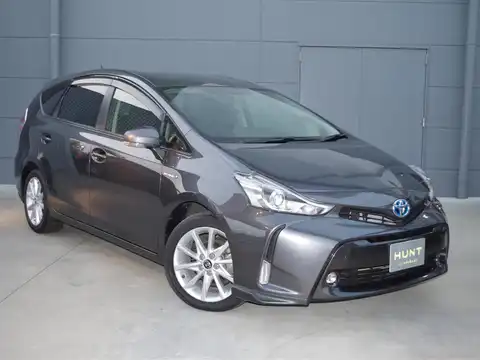 カタログ画像：プリウスα （PRIUS ALPHA） Ｓツーリングセレクション 2017年12月 DAA-ZVW41W 1800cc グレーメタリック 燃費26.2km / l メイン（その他）