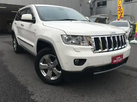 カタログ画像：ジープ・グランドチェロキー （JEEP GRAND CHEROKEE） リミテッド 2011年12月 ABA-WK36A 3600cc ストーンホワイトクリアコート 燃費7.7km / l メイン（その他）