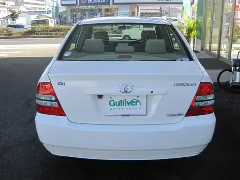 カタログ画像：カローラ （COROLLA） Ｇ Ｌパッケージ 2004年2月 CBA-NZE121 1500cc ホワイトパールクリスタルシャイン 燃費16.6km / l バック