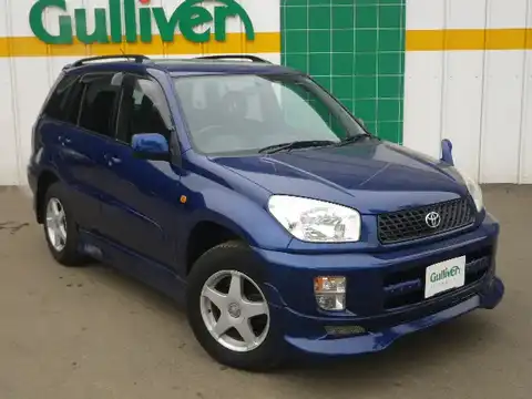 カタログ画像：ＲＡＶ４ Ｊ （RAV4J） Ｘ Ｇパッケージ 2004年4月 CBA-ACA21W 2000cc ブルーマイカ 燃費13.2km / l メイン（その他）