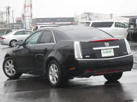 カタログ画像：キャデラックＣＴＳ （CADILLAC CTS） ２．８ 2008年1月 ABA-X322A 2800cc セーブルブラック 燃費8.1km / l バック