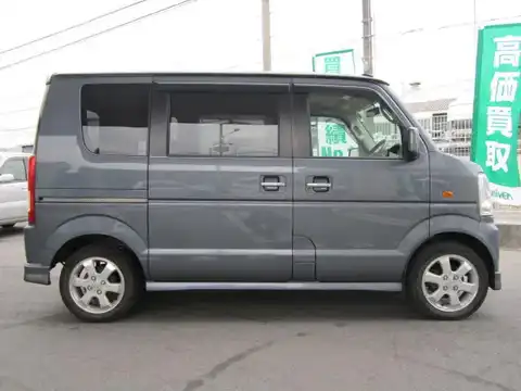 カタログ画像：エブリイワゴン （EVERY WAGON） ＰＺターボスペシャル 2005年8月 ABA-DA64W 660cc アズールグレーパールメタリック 燃費15.0km / l 外装