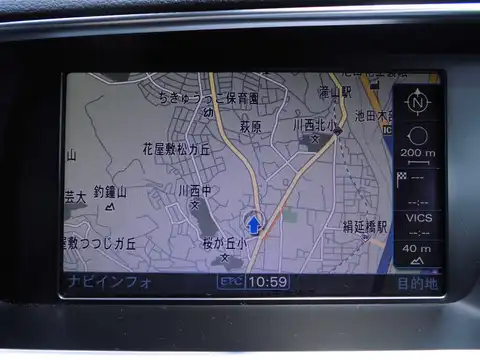 カタログ画像：Ｑ５ （Q5） ３．２ＦＳＩクワトロ 2009年6月 ABA-8RCALF 3200cc アイビスホワイト 内装