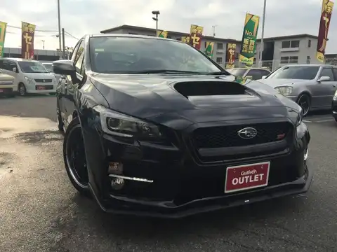 カタログ画像：ＷＲＸ ＳＴＩ （WRX STI） ＳＴＩ 2016年5月 CBA-VAB 2000cc クリスタルブラック・シリカ 燃費9.4km / l メイン（その他）